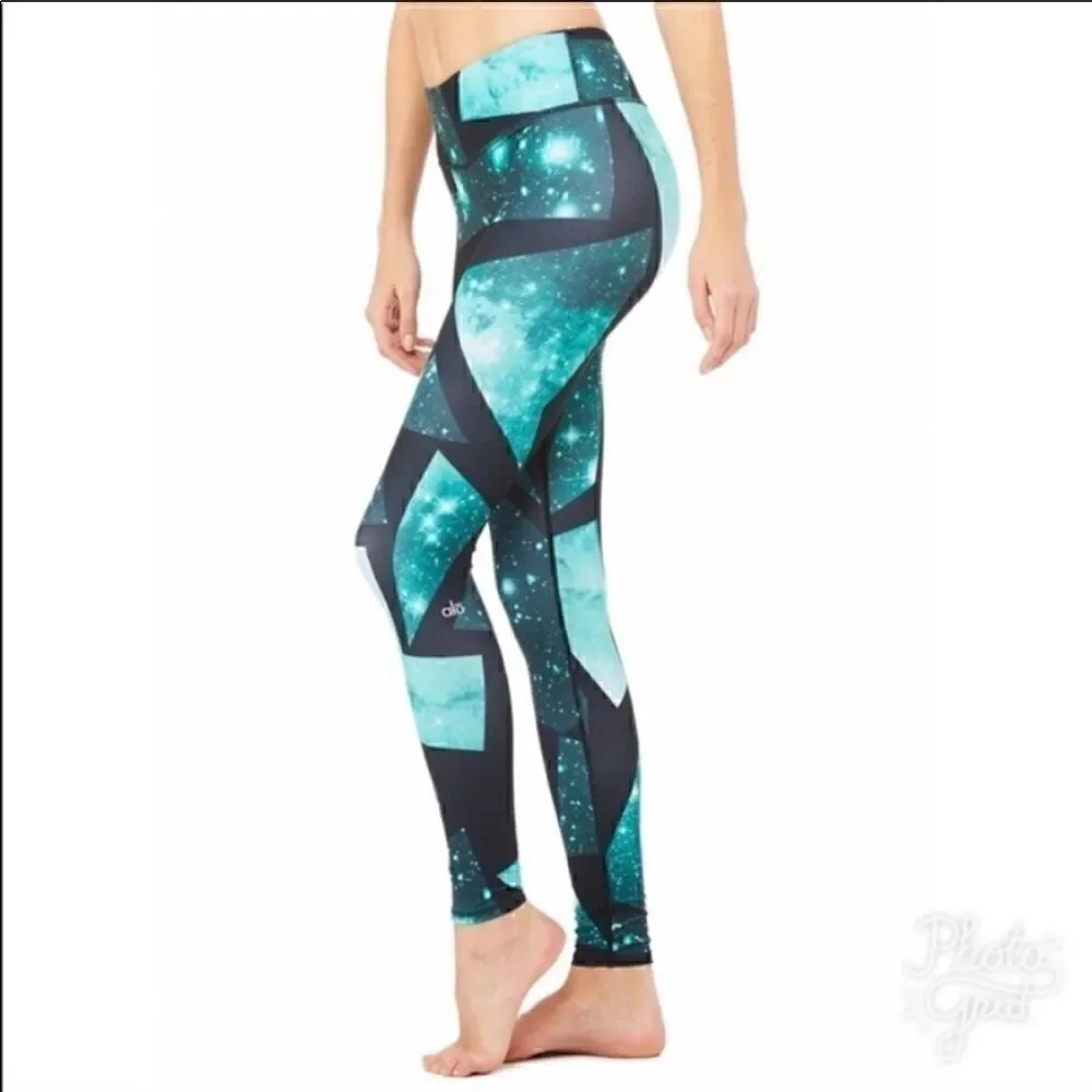 Euc Alo Yoga airbrush leggings sz xs